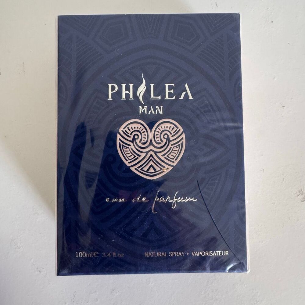 Philea Man Eau de Parfume 3.4 fl oz. Sealed New In Box Men’s Fragrance